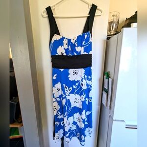 B. Smart semiformal floral dress